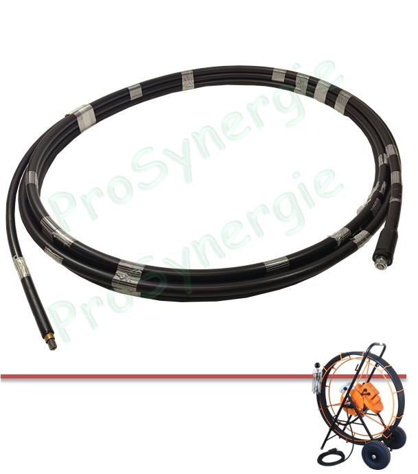 Câble de Rotonet PRO2001NM Nouveau Modèle longueur 15 m + gaine (sous réserve de bon montage et réglage du câble par vos soins)