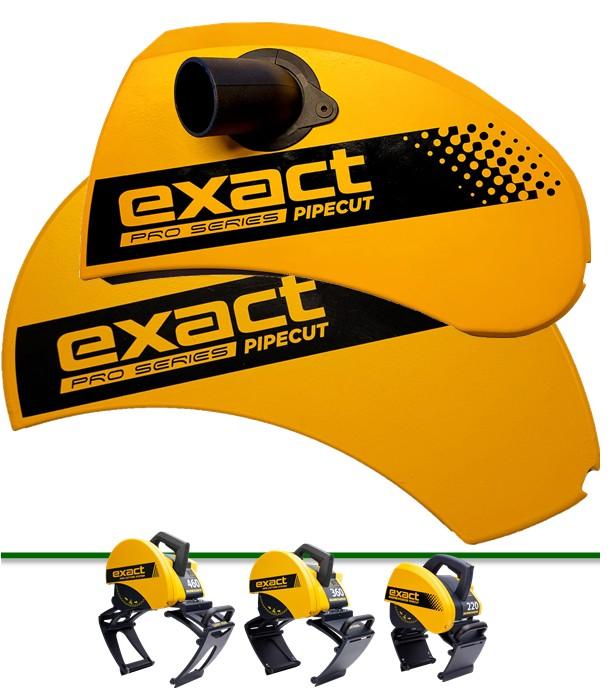 Option Carter avec embout aspirateur pour Scie circulaire Coupe-tube Exact Pipe Cut Pro Series