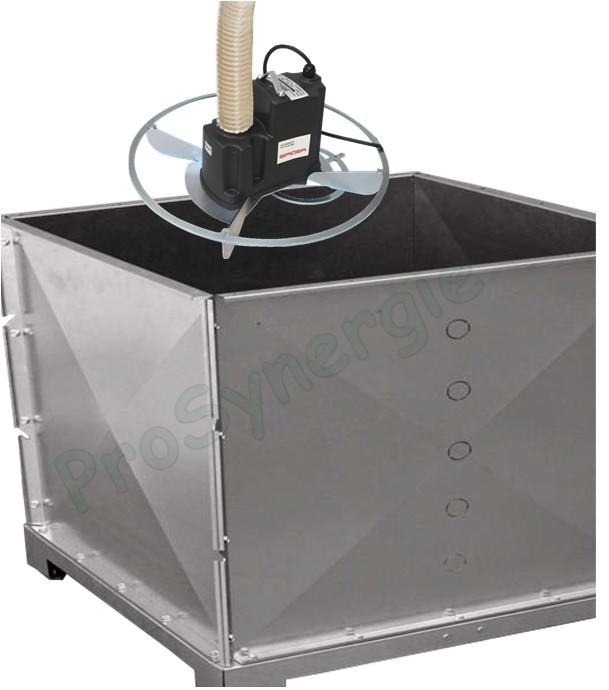 Silos et extracteurs de granulés de bois- pellet - et autres combustibles solides de granulométrie équivalente