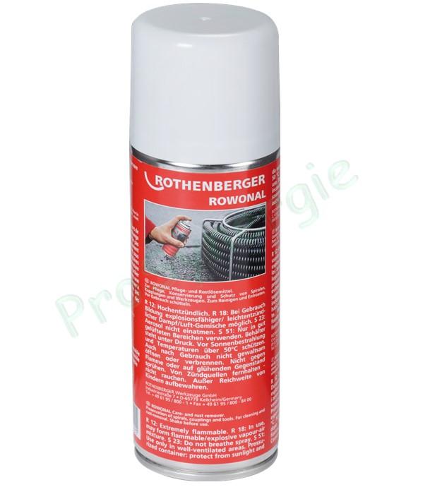 Aerosol de Produit d´entretient et anti-rouille pour déboucheur et accessoires