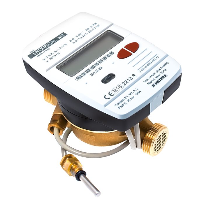 Compteur (consommation d´énergie) calories frigorie (chauffage / climatisation) HYDROCAL-M3 PS16 - Calibre DN 15 ou 20 - Débit max. 5m3/h