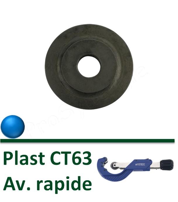 Molettes pour coupe-tube Plastique avance rapide 2104