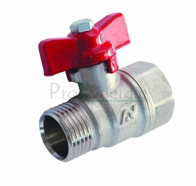 Vanne sphère laiton sphéro-conique FM - Manette