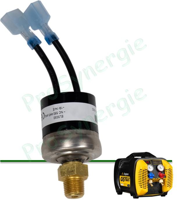 Pressostat 550 PSI (HP) pour Station récupération G5Twin 