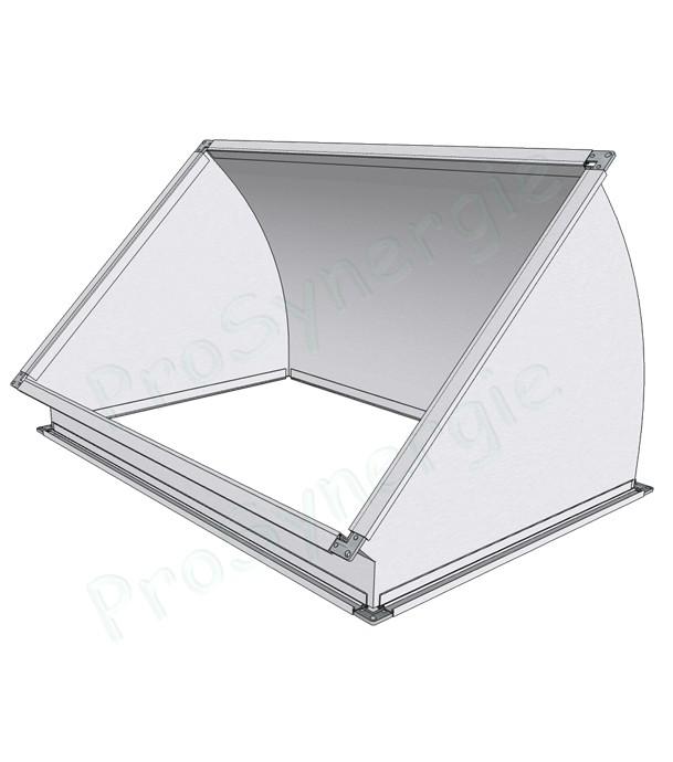 CR45 - Coude 45° Rectangulaire à Cadre