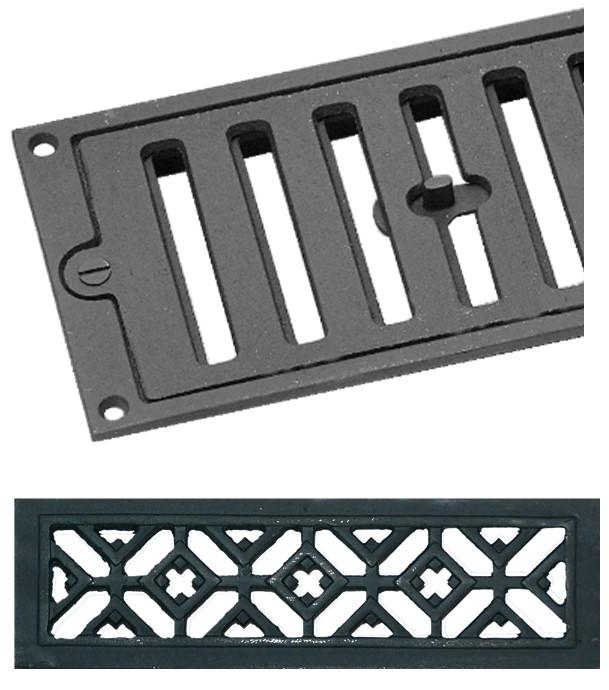 Grilles de cheminées, Hottes de foyer et Inserts