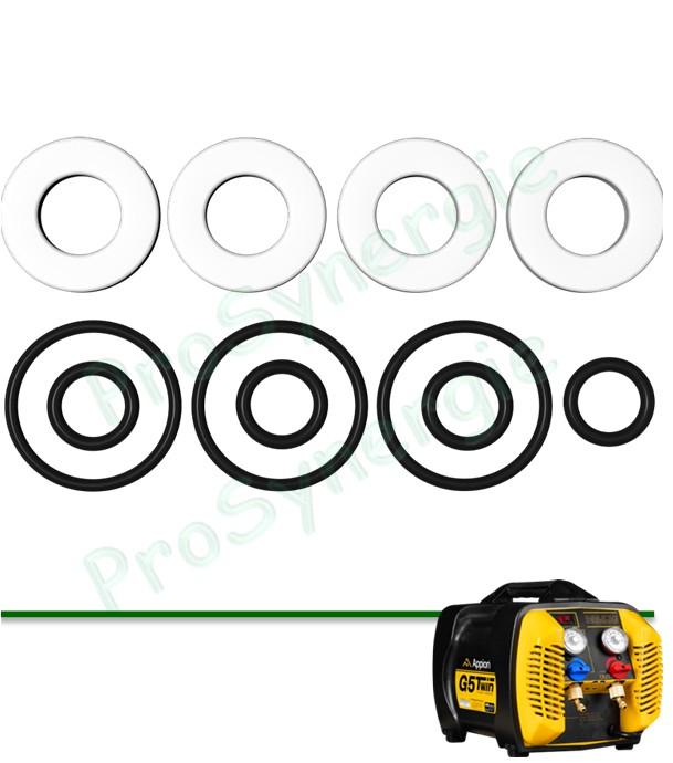 Kit de joints vannes façade pour Station récupération G5Twin