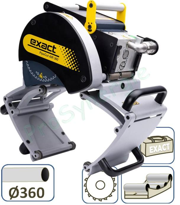 Scie circulaire Coupe-tube Exact PipeCut 360 - Air - Motorisation Pneumatique - Tubes maxi Ø 360 mm
