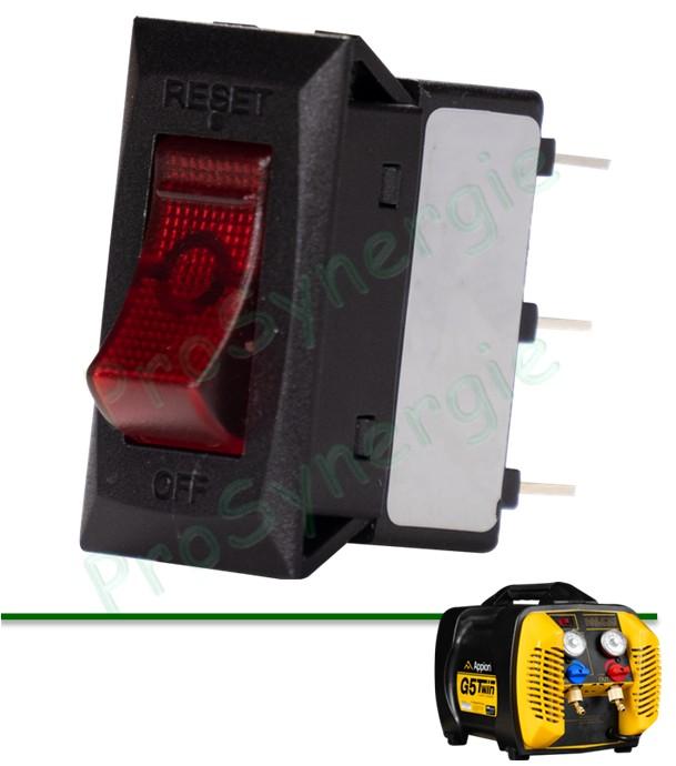 Interrupteur On/Off pour Station récupération G5Twin