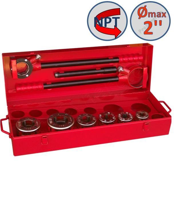 Coffret de filière NPT de 3/4 - 2´´ (conique)