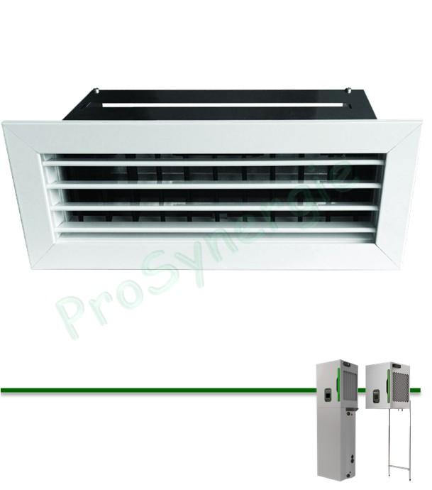 Bouche de diffusion motorisée pour Pompe à Chaleur Air / Air Aldes T.One