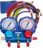 Kit Clim Basique (Pompe 70l/m + manifold 2 voies R32 et R410 + Jeu de 3 flexibles 1500mm avec vannes)