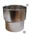 Kit limiteur de tirage Inox raccordement anti bistre sur buse mâle départ d'insert Ø 200 mm vers flexible Ø 200/206 (int./ext.)