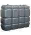 Ensemble cuves à Fioul/GNR PEHD double enveloppe 10 000 litres (5 cuves de 2 000 litres accouplées sur le grand côté - Prof.xLarg = 2200x4250mm)