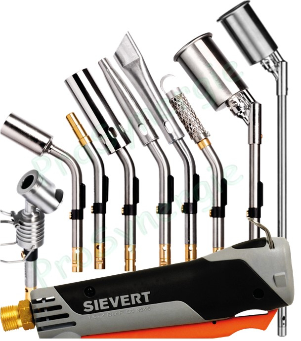 Gamme de Lances et brûleurs Sievert Promatic avec fixation baïonnette