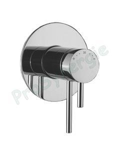 Mitigeur encasté thermostatique platine ronde douche Uisse