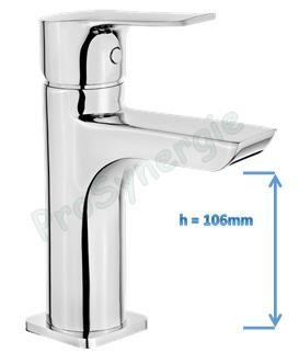 Robinet mitigeur lavabo (bec cascade) Jala