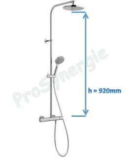 Ensemble de douche av. mitigeur thermostatique Uji