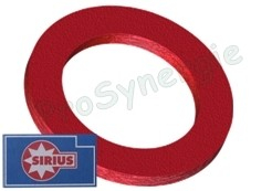 Joints Fibres standards SIRIUS vulcanisés pour eau à +/- 80° - En sachet - 3/4´´ - 20/27 mm - Dimension : 16 x 24 x 1,5 - Qtté 100 pièces