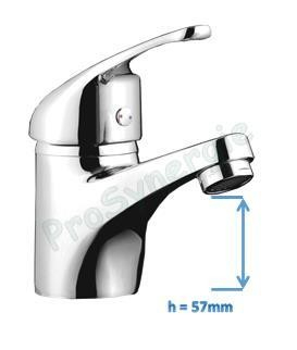Robinet mitigeur lavabo Auga