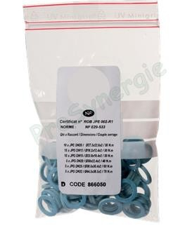Lot de Joints GAZ Bleu (agréée GDF) PGN