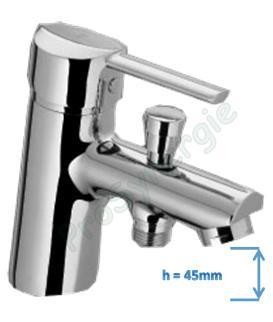 Robinet mitigeur bain douche monotrou Kome