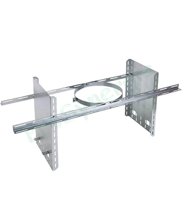 Efficience - Collier de soutien rehaussé pour conduit de cheminée (Øext