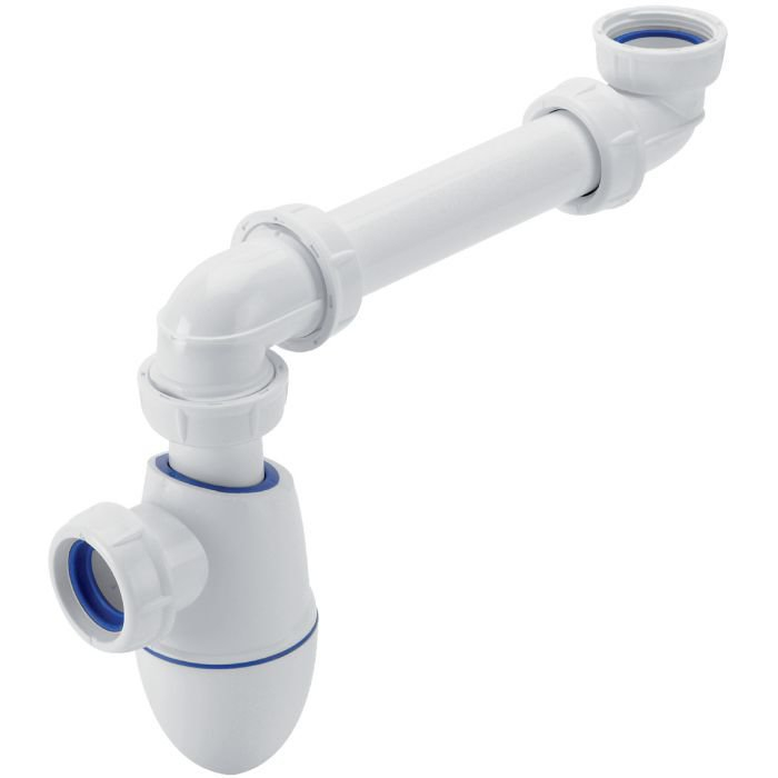 Siphon PMR Easyphon lavabo déporté Ø 1´´1/4 - Raccordement PVC Ø 32 mm