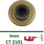 Molette Inox pour coupe-tube Fer 2101 - Jeu de 5