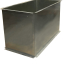 Avaloir, réhausse et couvercle (trémie pellet) section 1060x560mm hauteur 1010mm (contenance 428 litres) acier galvanisé pour cassette de transfert (vis ou pneumatique) de section 262x262mm
