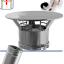 Kit S/Rampant - Conduit cheminée Isolé (Duoten) hauteur utile 1,4 mètres Int./Ext. = Inox 304 / (I 304 ou Galva) - Øint/ext 100/150mm