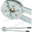Kit 2 bobines 25m flexibles fioul Øint 6 et 8mm + mallette de 70 raccords à sertir - avec 2 outils : pinces à sertir et pince coupante