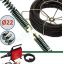 Déboucheur électrique à section de câble Virax VAL 96QC + Jeu de câbles et accessoires Ø 16 et 22 mm