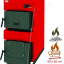 Kit Chaudière bois bûche charbon 30KW mixte avec brûleur granulés  confort  (régulation électronique intégré et vis externe d´alimentation automatique) + Silo de stockage 500 litres