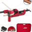 Lot ''Précision'' 1 : Cintreuse d´établi formes universelles (réf 250282) + Pince à emboîture (réf 252641)  + Mètre pliant 10 branches Virax Duralium + Règlette 20cm Métal + 5 craies de Briançon et un