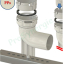 Kit PP Flexible Mural - Ø  60 mm - (Terminal + 5 Etoiles + Adaptateur + Coude 87° + Support)