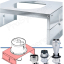 Kit Pod Compact - Transfert pneumatique (granulé / pellet) cassette aspirante avec contrôleur + doseur avec console U, silo acier galva 660 litres avec vanne d'isolement et 10 mètres de tuyau de liaison