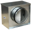 Ensemble poêle à bois Eko 4, 10 kW + Tubage de raccordement émaillé Dessus de poêle vers plafond + système complet de récupération de chaleur (Heress, moteur , moteur 300m3 avec 3 bouches, caisson de filtration et raccords)