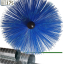 Kit de brossage réseau ventilation comprennant un câble rotatif Ø 14/8 mm Long 5 m + Six brosses Ø 160-200-250-315-355 et 400 mm